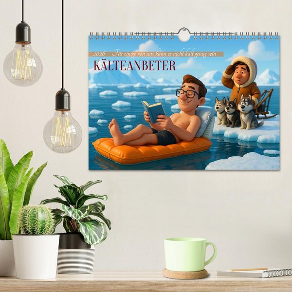Produktbild: K&auml;lteanbeter (Wandkalender 2026 DIN A4 quer), CALVENDO Monatskalender