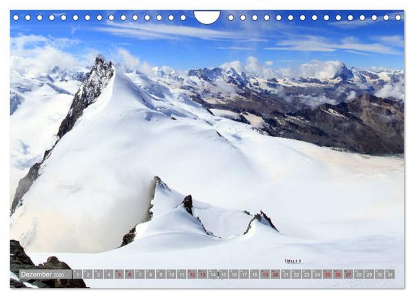 Produktbild: Schweizer Berggipfel (Wandkalender 2026 DIN A4 quer), CALVENDO Monatskalender