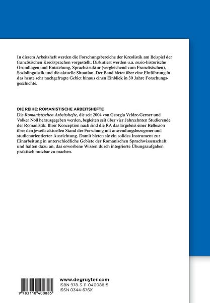 Produktbild: Kreolisch und Franz&ouml;sisch
