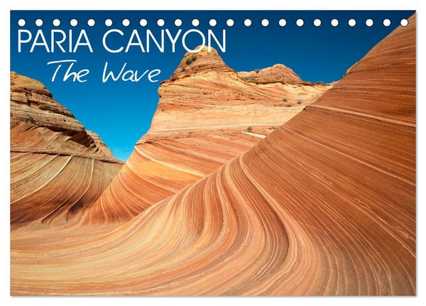 Produktbild: Paria Canyon The Wave (Desk Calendar 2026 DIN A5 landscape), CALVENDO 12 Month DeskCalendar