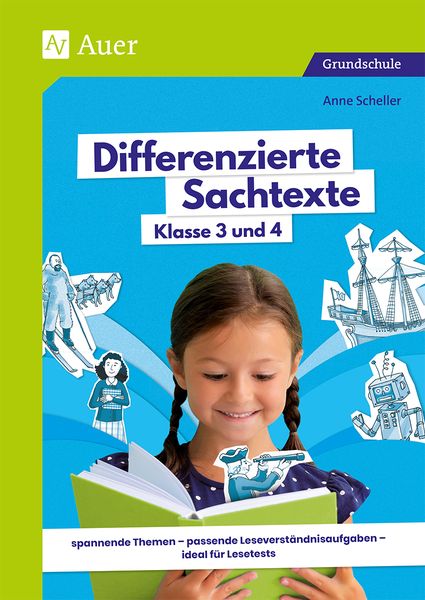 Produktbild: Differenzierte Sachtexte Klasse 3 und 4