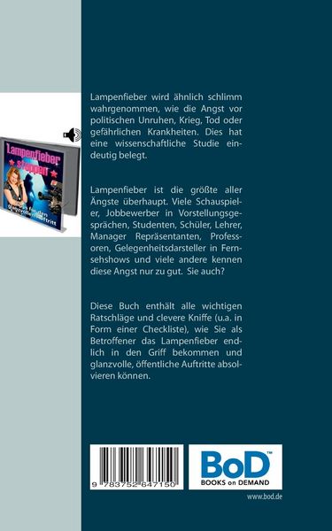 Lampenfieber stoppen