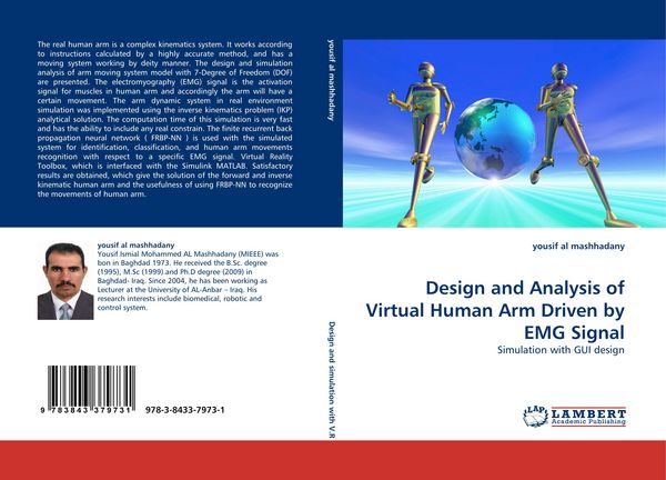 Produktbild: Design and Analysis of Virtual Human Arm Driven by EMG Signal