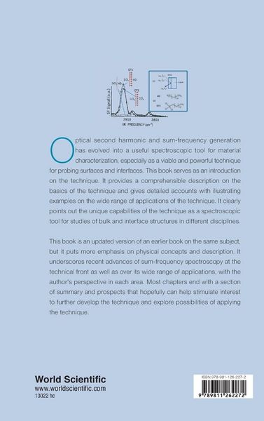 Produktbild: Second Harmonic and Sum-Frequency Spectroscopy