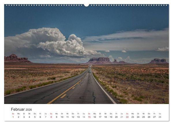 Produktbild: USA Roads (hochwertiger Premium Wandkalender 2026 DIN A2 quer), Kunstdruck in Hochglanz