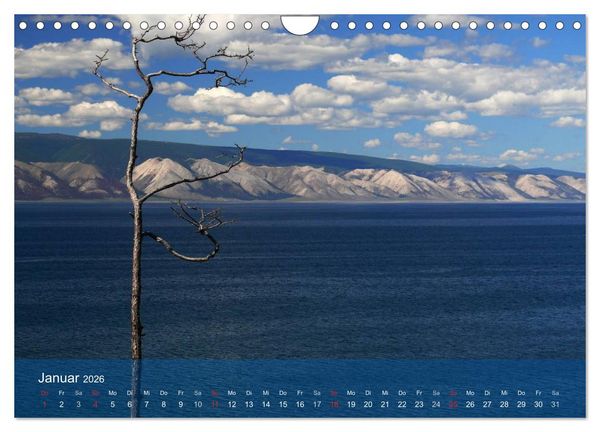 Produktbild: Olchon - Insel im Baikalsee (Wandkalender 2026 DIN A4 quer), CALVENDO Monatskalender