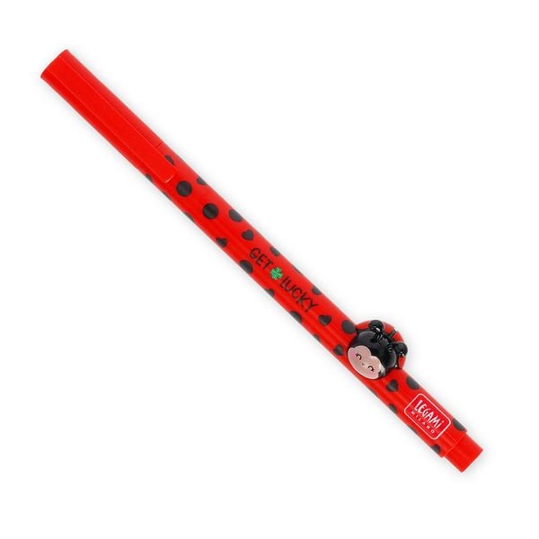 Produktbild: Legami Gelstift mit Tierdeko - Lovely Friends - Ladybug "Get Lucky"