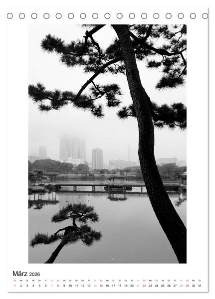 Produktbild: Tokyo - Bilder einer Stadt (Tischkalender 2026 DIN A5 hoch), CALVENDO Monatskalender