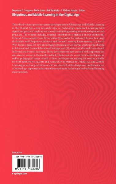 Produktbild: Ubiquitous and Mobile Learning in the Digital Age