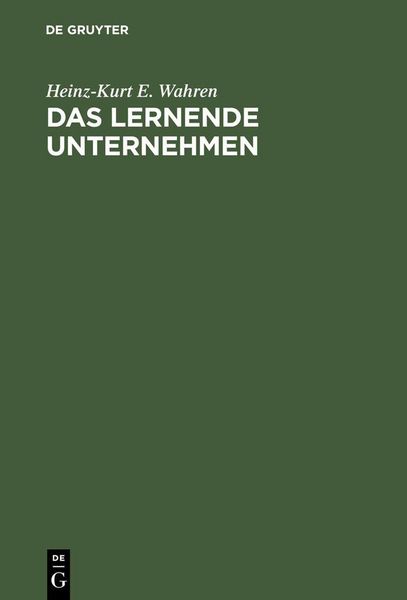 Produktbild: Das lernende Unternehmen