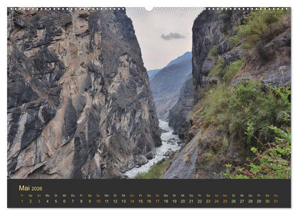 Produktbild: Yunnan - Magische Orte (hochwertiger Premium Wandkalender 2026 DIN A2 quer), Kunstdruck in Hochglanz