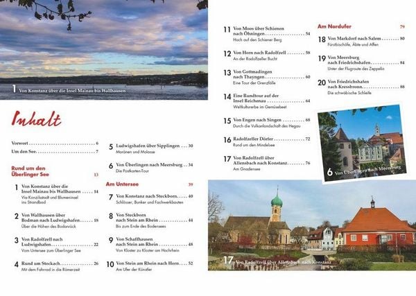 Produktbild: Radtouren f&uuml;r Langschl&auml;fer Bodensee