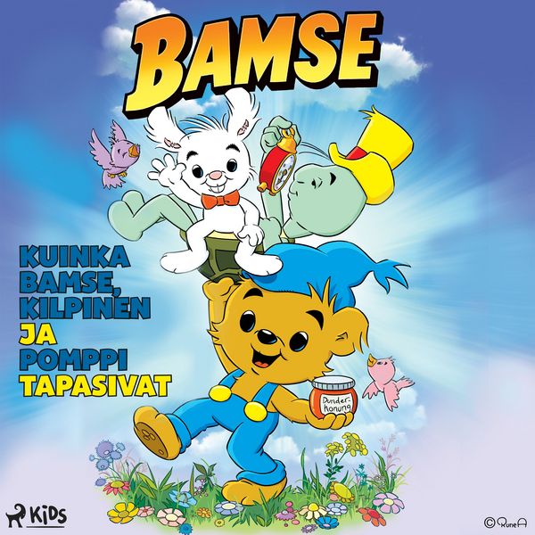 Produktbild: Kuinka Bamse, Kilpinen ja Pomppi tapasivat