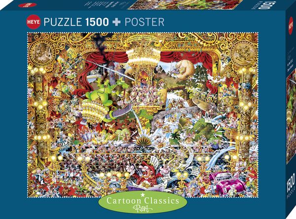 Produktbild: OPERA CHAOTICA, HEYE Puzzle von Michael Ryba