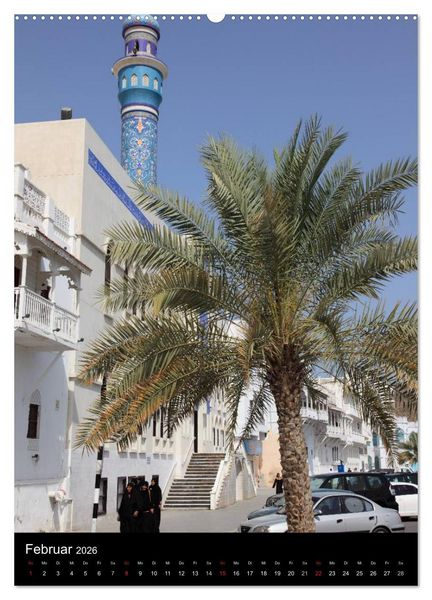 Produktbild: OMAN (Wandkalender 2026 DIN A2 hoch), CALVENDO Monatskalender