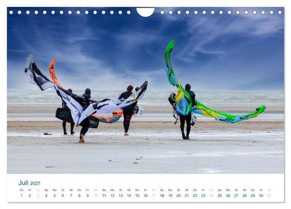 Produktbild: Sankt Peter-Ording - Str&auml;nde, D&uuml;nen, Weite (Wandkalender 2027 DIN A4 quer), CALVENDO Monatskalender