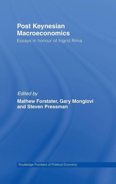 Produktbild: Post-Keynesian Macroeconomics