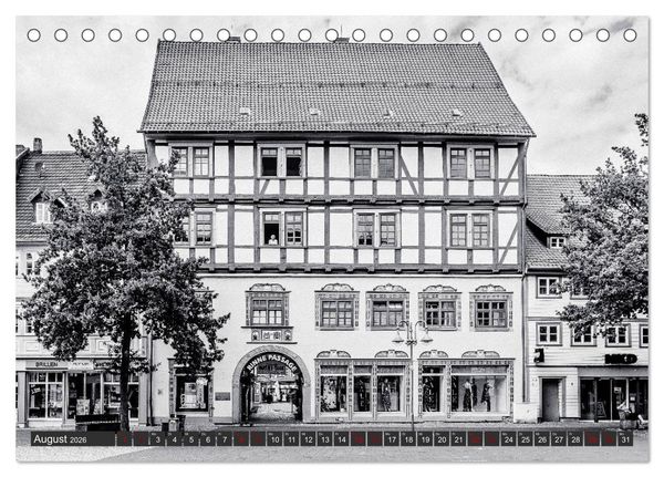Produktbild: Ein Blick auf Osterode am Harz (Tischkalender 2026 DIN A5 quer), CALVENDO Monatskalender
