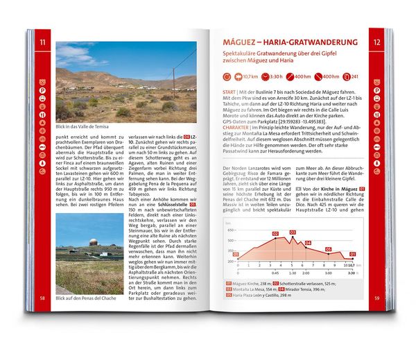 Produktbild: KOMPASS Wanderführer Lanzarote, 50 Touren mit Extra-Tourenkarte