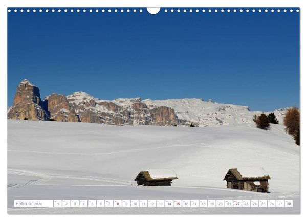 Produktbild: Bekannte und unbekannte Wanderziele in S&uuml;dtirol (Wandkalender 2026 DIN A3 quer), CALVENDO Monatskalender
