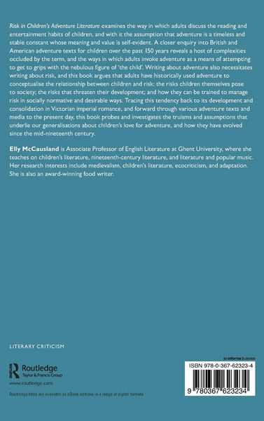 Produktbild: Risk in Children's Adventure Literature