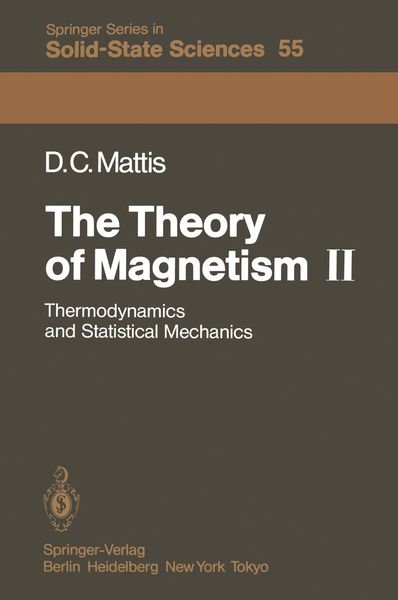 Produktbild: The Theory of Magnetism II
