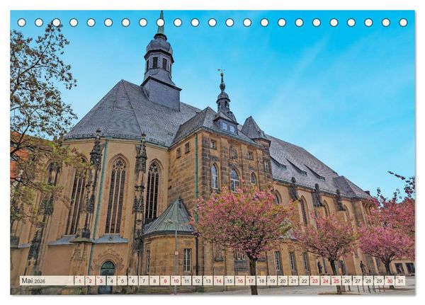 Produktbild: Chemnitz Impressionen aus der Kulturhauptstadt (Tischkalender 2026 DIN A5 quer), CALVENDO Monatskalender