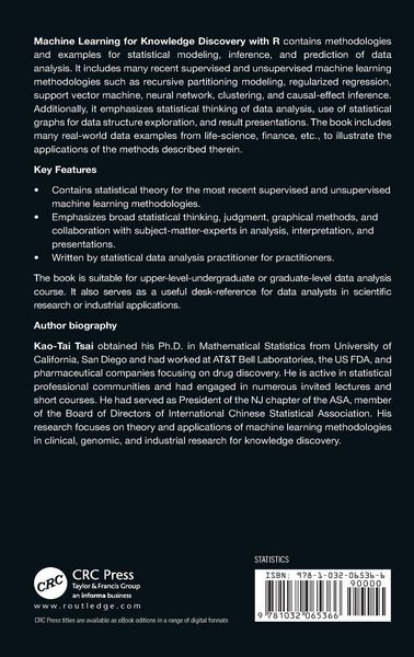 Produktbild: Machine Learning for Knowledge Discovery with R