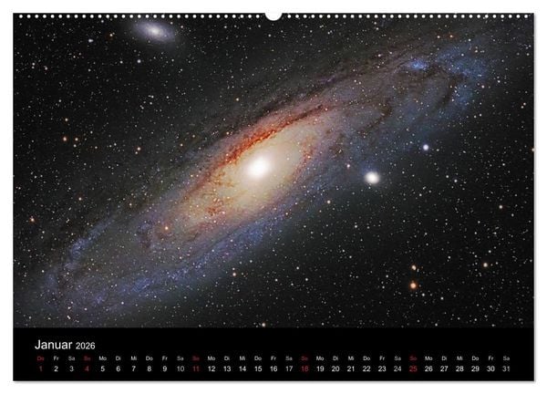 Produktbild: Atemberaubender Weltraum (Wandkalender 2026 DIN A2 quer), CALVENDO Monatskalender