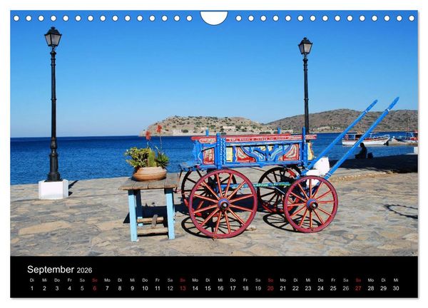 Produktbild: Griechenland - Insel Kreta (Wandkalender 2026 DIN A4 quer), CALVENDO Monatskalender