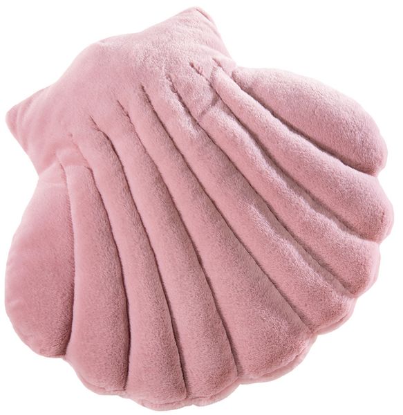 Heunec 294479 - Muschel, rosa, Plüschkissen, 32 cm