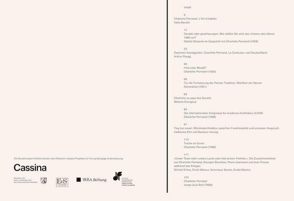 Produktbild: Charlotte Perriand. Die Kunst des Wohnens