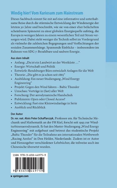 Produktbild: Windig hier! Vom Kuriosum zum Mainstream