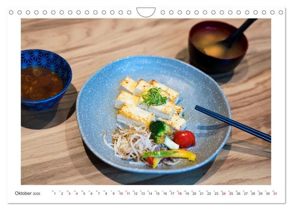 Produktbild: Japans gesunde K&uuml;che (Wandkalender 2026 DIN A4 quer), CALVENDO Monatskalender