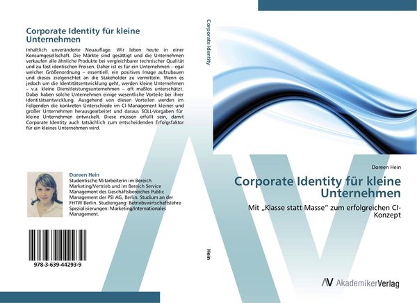 Produktbild: Corporate Identity f&uuml;r kleine Unternehmen