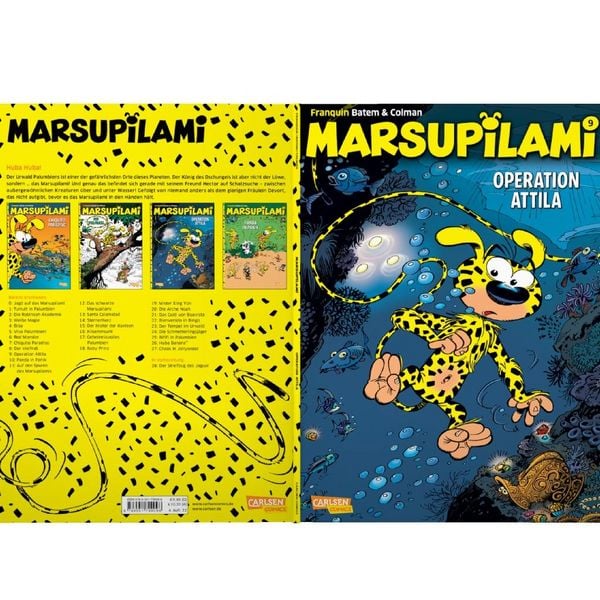 Produktbild: Marsupilami 9: Operation Attila