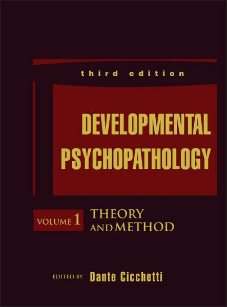 Produktbild: Developmental Psychopathology, Theory and Method