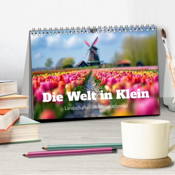 Produktbild: Die Welt in Klein (Tischkalender 2026 DIN A5 quer), CALVENDO Monatskalender