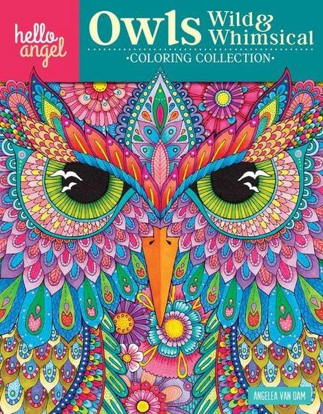 Produktbild: Hello Angel Owls Wild & Whimsical Coloring Collection