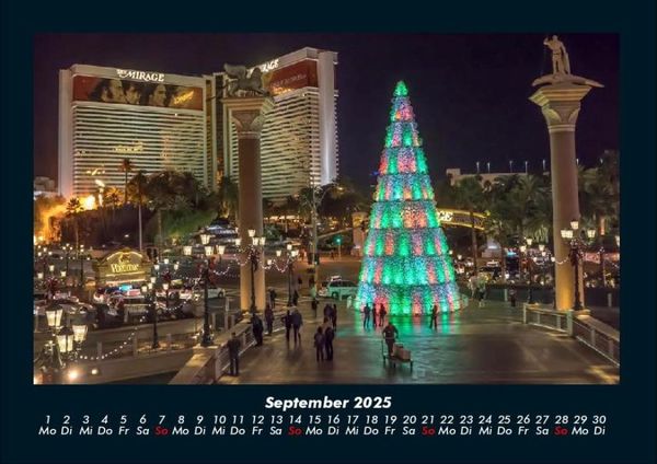 Produktbild: Las Vegas 2025 Fotokalender DIN A4