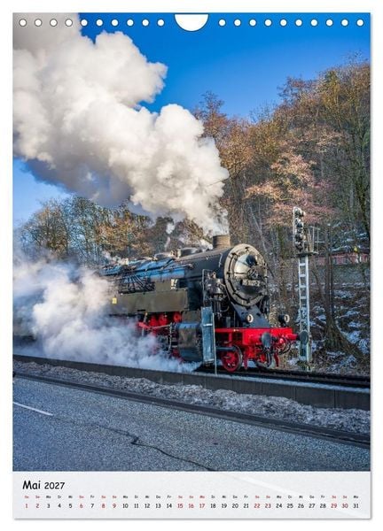 Produktbild: Mit der Dampflok durch den Harz (Wandkalender 2027 DIN A4 hoch), CALVENDO Monatskalender