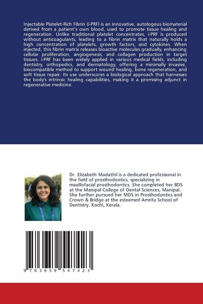 Produktbild: Injectable Platelet Rich Fibrin: a Biological Approach