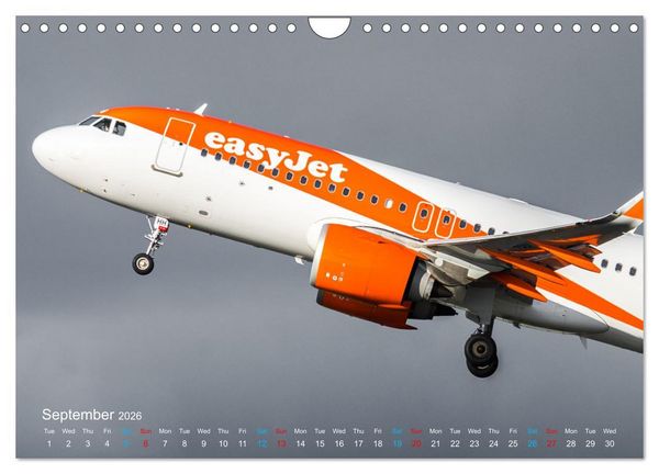 Produktbild: AVIATION MOMENTS 2026 (Wall Calendar 2026 DIN A4 landscape), CALVENDO 12 Month Wall Calendar
