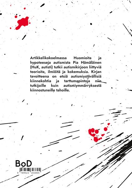 Produktbild: Huomioita ja hypoteeseja autismista
