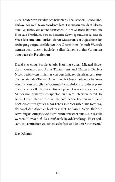 Produktbild: Demenz - Angeh&ouml;rige erz&auml;hlen