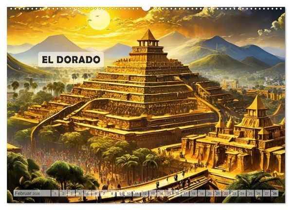 Produktbild: Sagenhafte Orte und Mythen (Wandkalender 2026 DIN A2 quer), CALVENDO Monatskalender