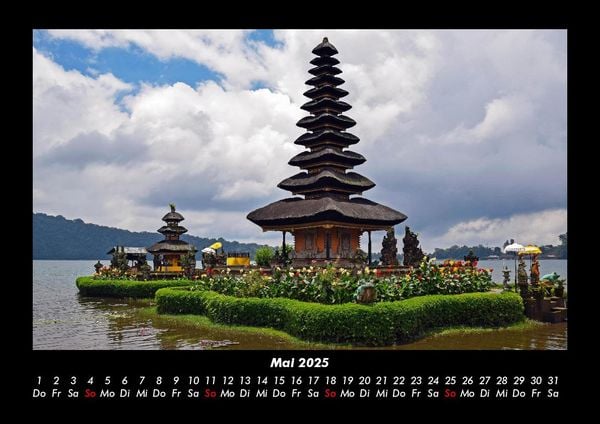 Produktbild: Indonesien 2025 Fotokalender DIN A3