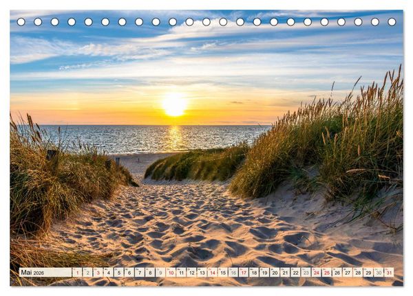 Produktbild: Der sch&ouml;ne Norden Deutschlands (Tischkalender 2026 DIN A5 quer), CALVENDO Monatskalender