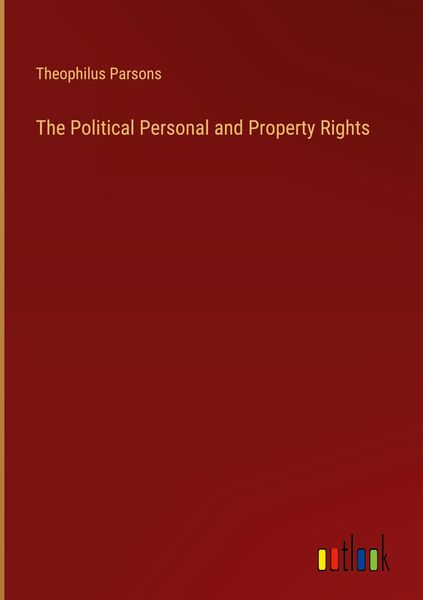 Produktbild: The Political Personal and Property Rights