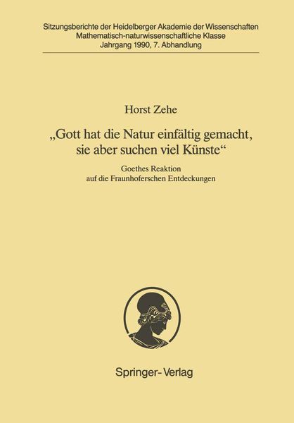 Produktbild: &bdquo;Gott hat die Natur einf&auml;ltig gemacht, sie aber schon viel K&uuml;nste&ldquo;
